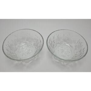 Princess House Fantasia Coupe Soup Bowl 2 each